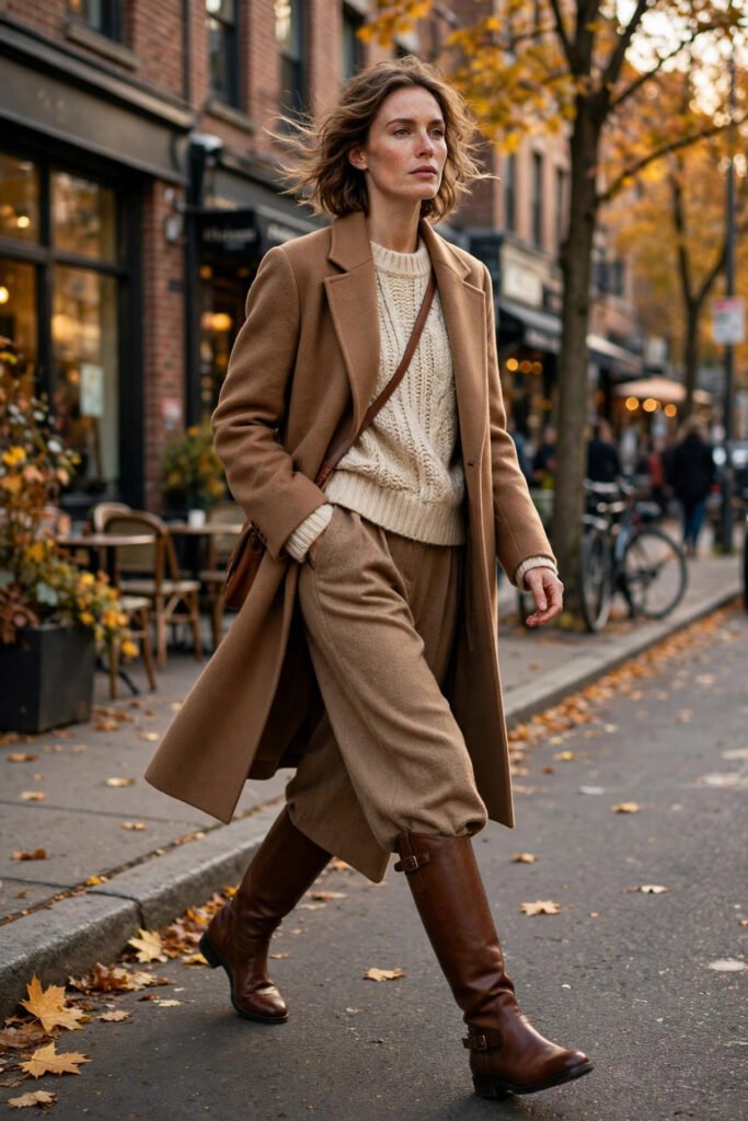 Fall and winter everyday and work riding boot outfit