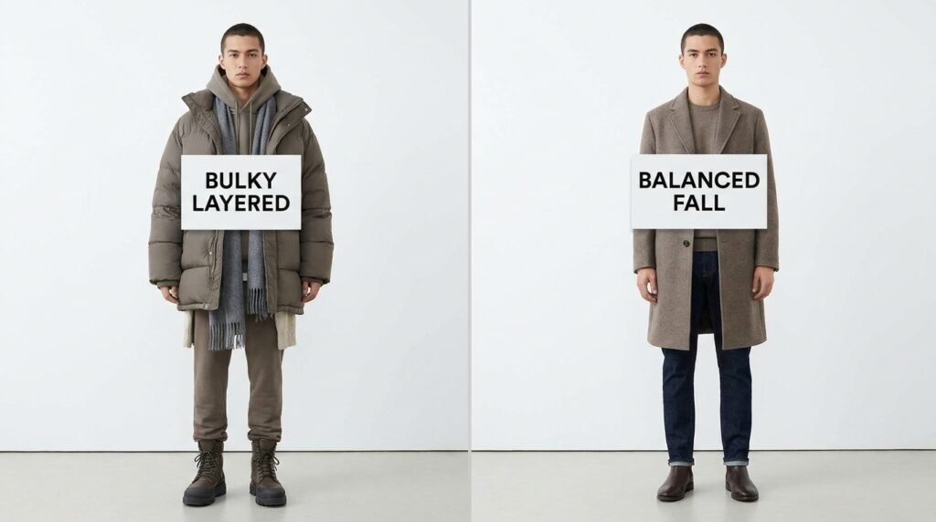 Common fall styling mistakes with ankle boots and layering