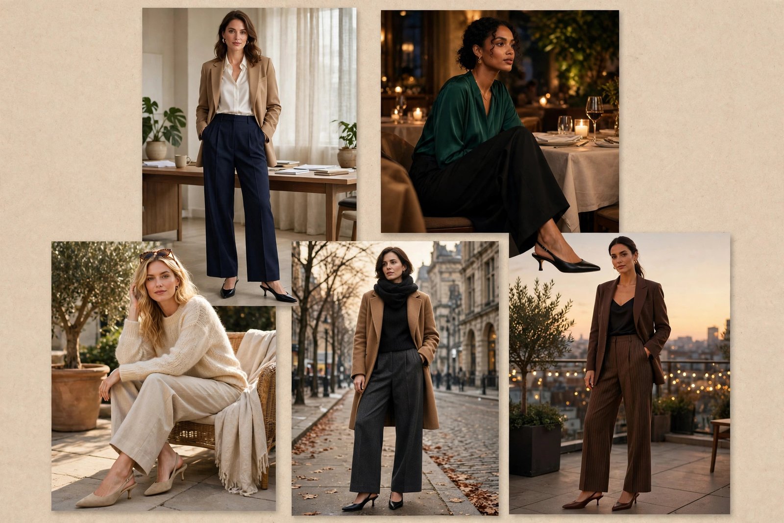 Five Glamoratti work-to-evening outfits