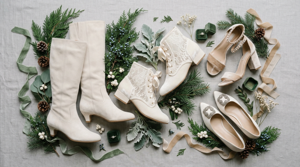 Best shoes to wear to a winter wedding