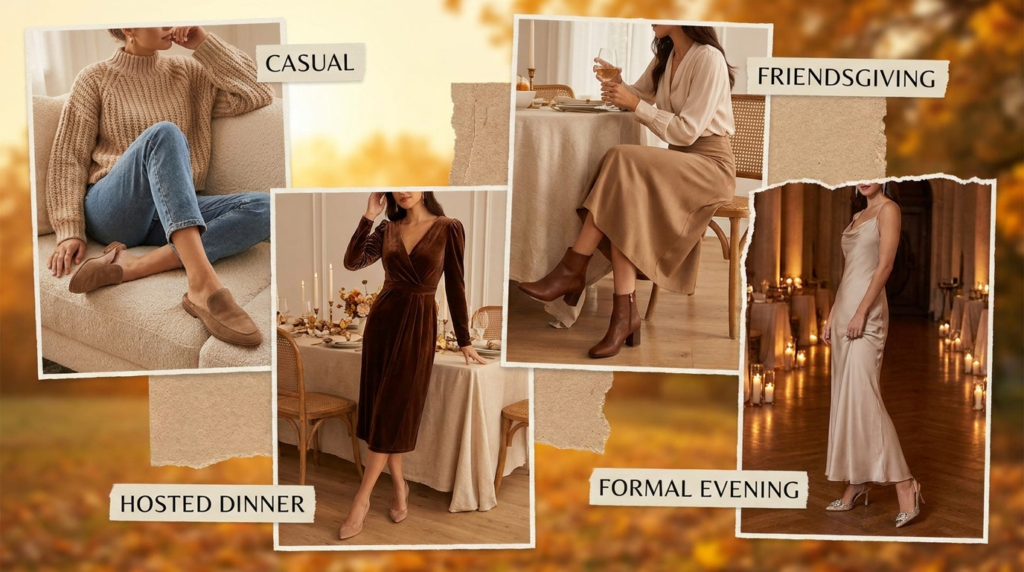 Shoes to wear to Thanksgiving by dress code